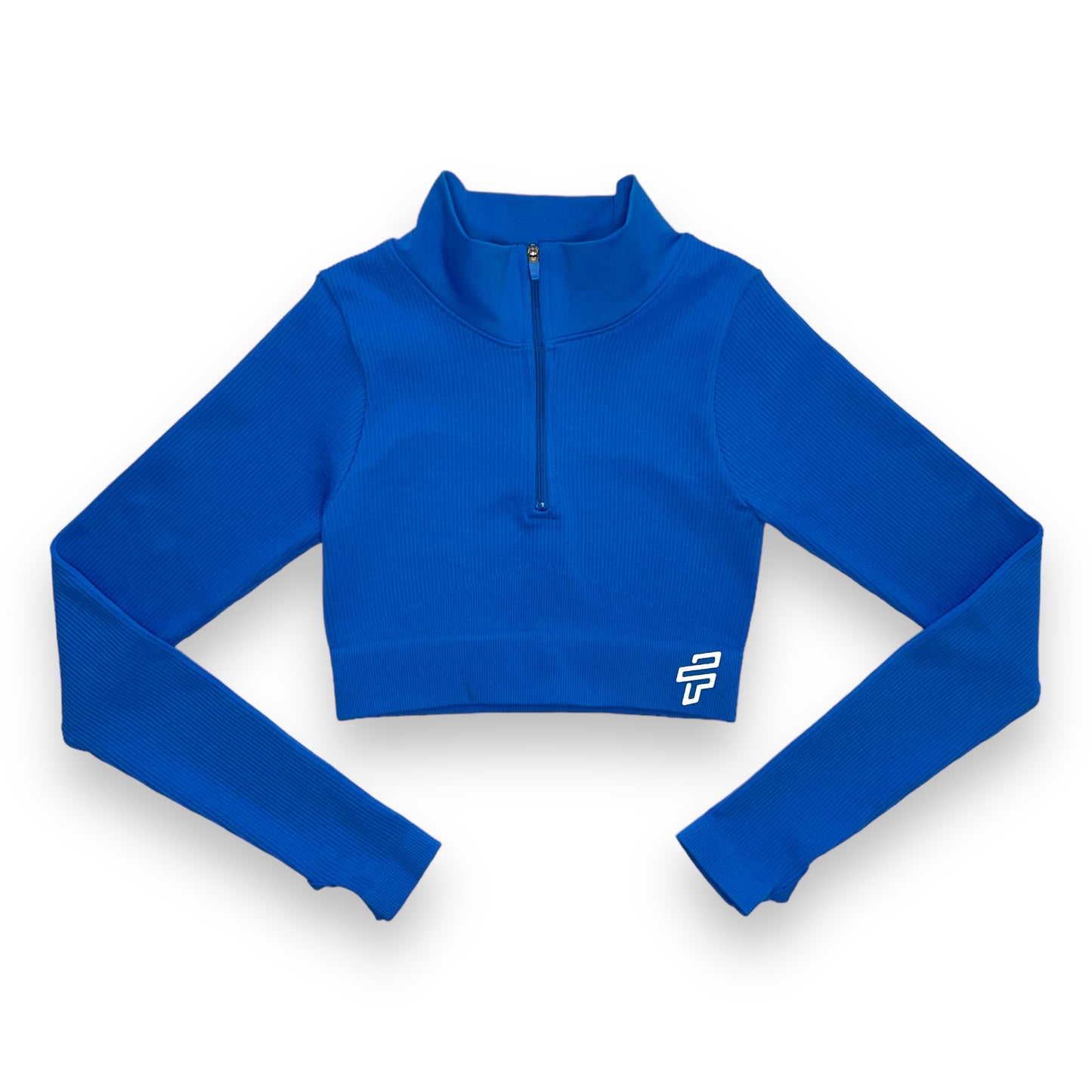 Royal Blue Ribbed Long Sleeve